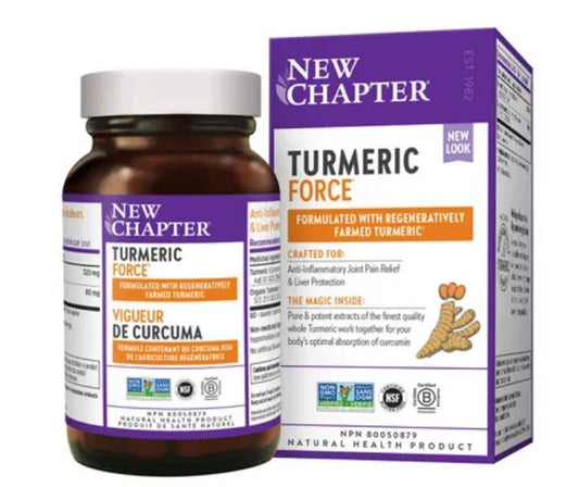 New Chapter Turmeric Force 120 Veg Caps